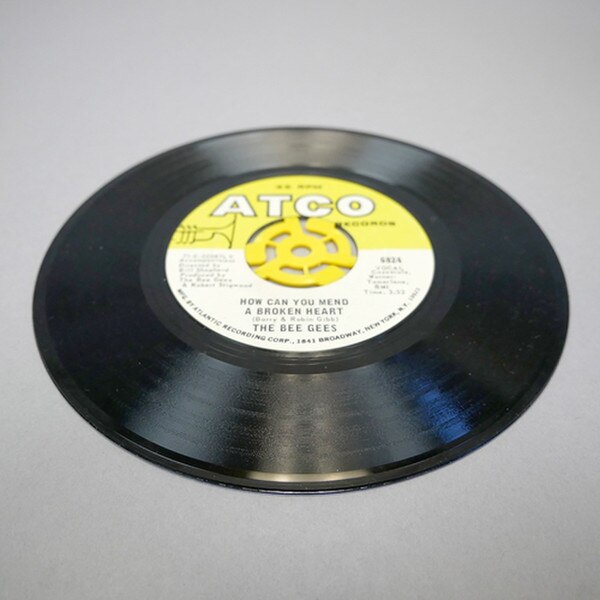 Bulk packed 45rpm Record Yellow Pla